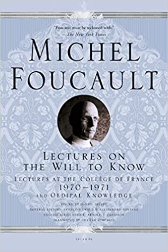 Lectures on the Will to Know by Michel Foucault, ISBN-13: 978-1250050106