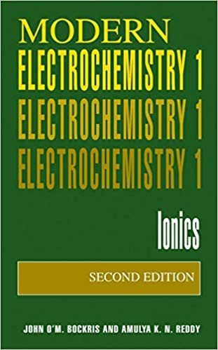 Modern Electrochemistry 1: Ionics 2nd Edition by John O'M. Bockris, ISBN-13: 978-0306455551