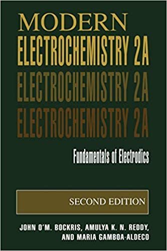 Modern Electrochemistry 2A: Fundamentals of Electrodics 2nd Edition by John O’M. Bockris, ISBN-13: 978-0306461675