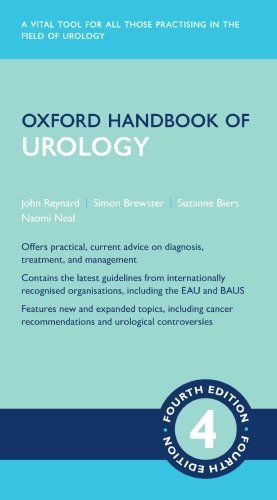 Oxford Handbook of Urology 4th Edition, ISBN-13: 978-0198783480