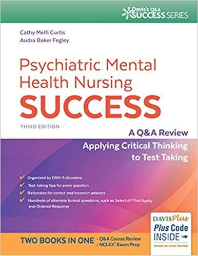 Psychiatric Mental Health Nursing Success 3rd Edition by Cathy Melfi Curtis, ISBN-13: 978-0803660403