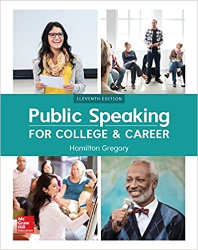 Public Speaking for College and Career 11th Edition, ISBN-13: 978-0078036989