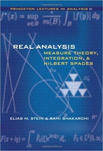 Real Analysis: Measure Theory, Integration, and Hilbert Spaces by Elias M. Stein, ISBN-13 :978-0691113869