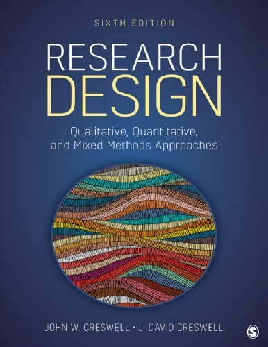 Research Design: Qualitative, Quantitative, and Mixed Methods Approaches 6th Edition, ISBN-13: 978-1071817940