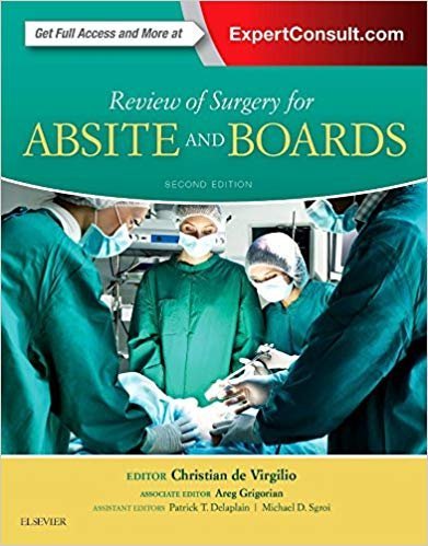 Review of Surgery for ABSITE and Boards 2nd Edition, ISBN-13: 978-0323356428