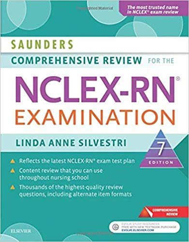 Saunders Comprehensive Review for the NCLEX-RN Examination 7th Edition, ISBN-13: 978-0323358514