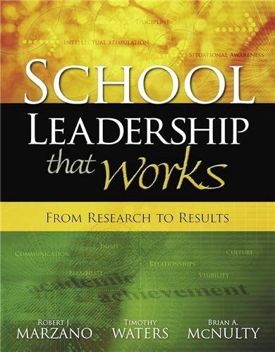 School Leadership That Works: From Research to Results, ISBN-13: 978-1416602279