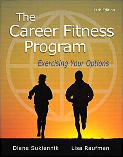The Career Fitness Program: Exercising Your Options 11th Edition by Diane Sukiennik, ISBN-13: 978-0321979629