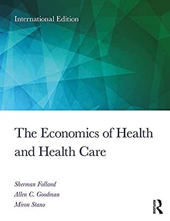 The Economics of Health and Health Care: International Student 8th Edition, ISBN-13: 978-1138208056