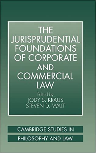 The Jurisprudential Foundations of Corporate and Commercial Law, ISBN-13: 978-0521591577