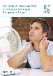 The Limits of Thermal Comfort: Avoiding Overheating in European Buildings, ISBN-13: 978-1906846343