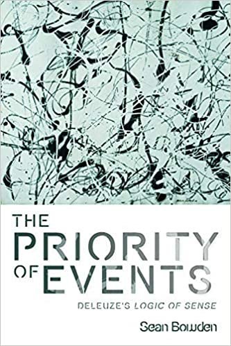 The Priority of Events: Deleuze's Logic of Sense 1st Edition by Sean Bowden, ISBN-13: 978-0748643646