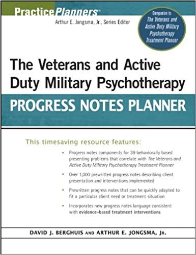 The Veterans and Active Duty Military Psychotherapy Progress Notes Planner, ISBN-13: 978-0470440971