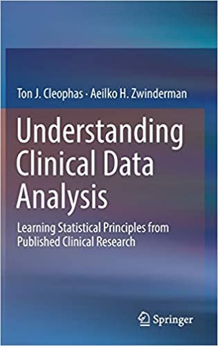 Understanding Clinical Data Analysis by Ton J. Cleophas, ISBN-13: 978-3319395852