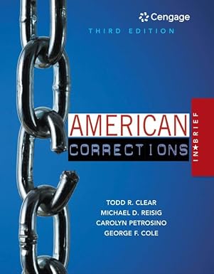 American Corrections in Brief 3rd Edition by Todd R. Clear