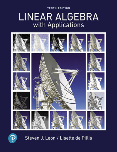 Linear Algebra with Applications 10th Edition by Steven J. Leon