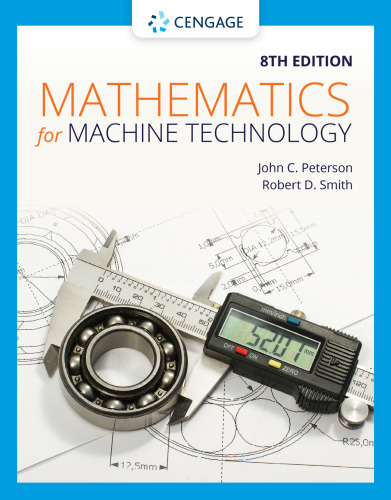 Mathematics for Machine Technology 8th Edition by John Peterson