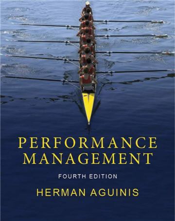 Performance Management 4th Edition by Herman Aguinis